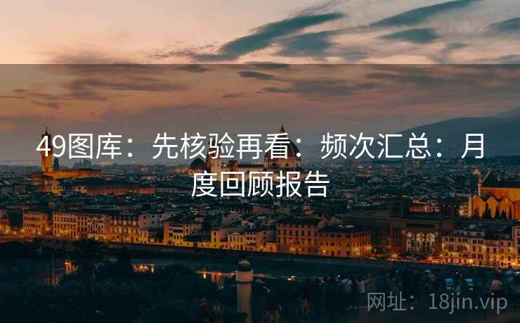 49图库：先核验再看：频次汇总：月度回顾报告